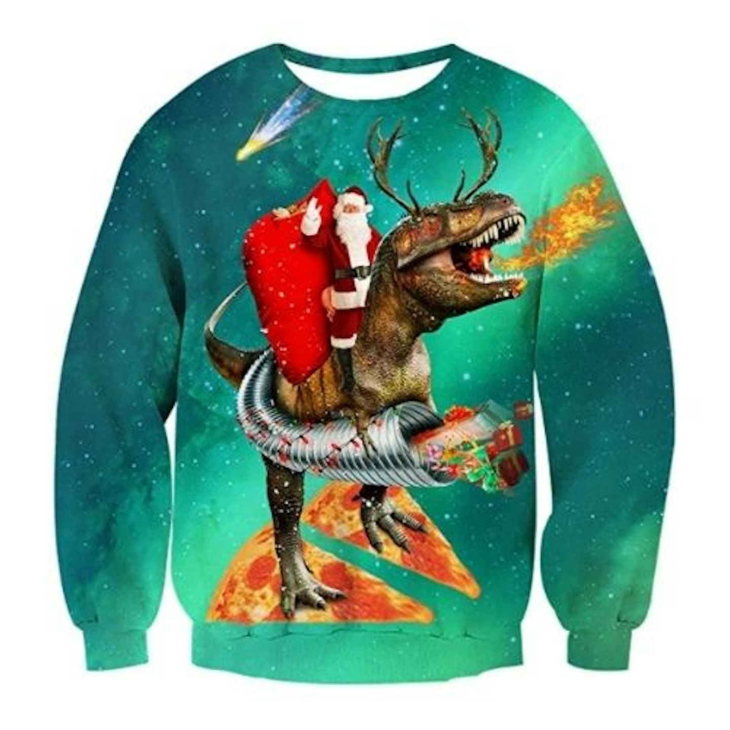 uideazone Unisex Ugly Christmas Pullover Sweatshirts