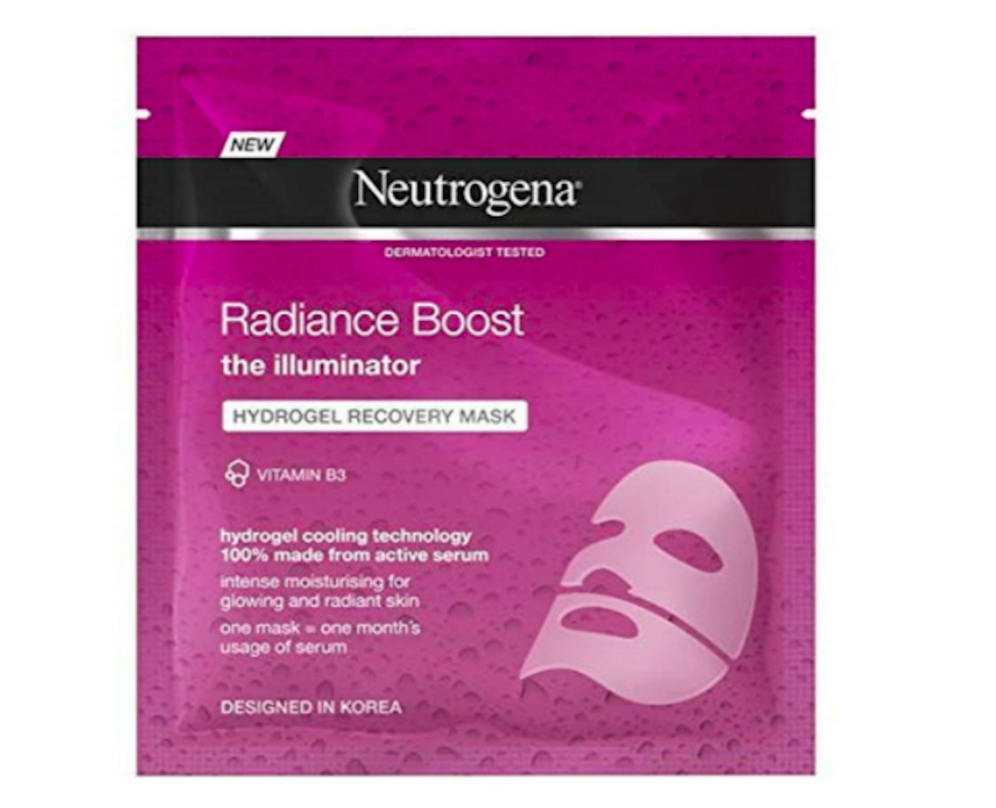 Neutrogena Radiance Boost Hydrogel Recovery Mask