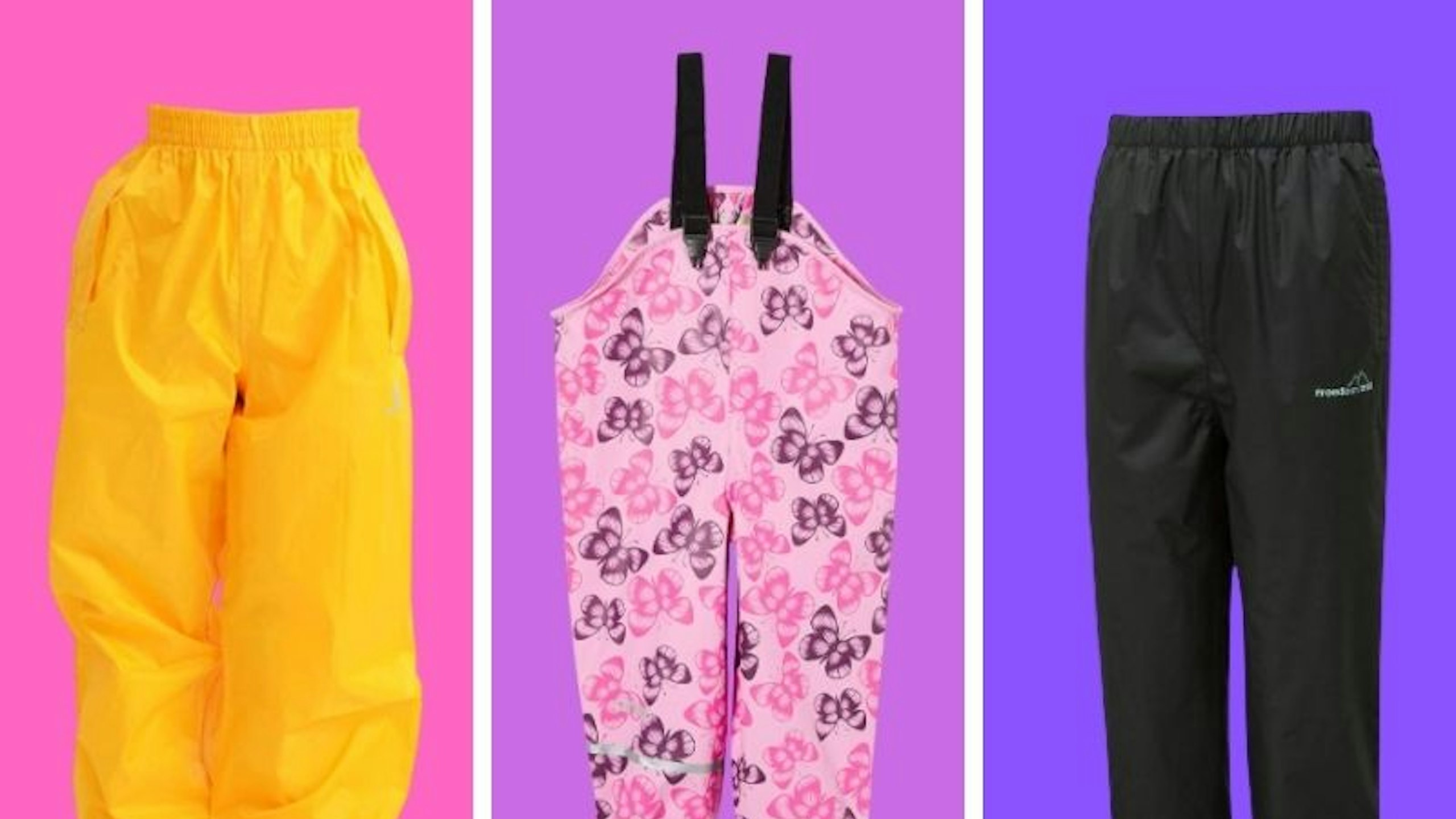 Kids waterproof trousers