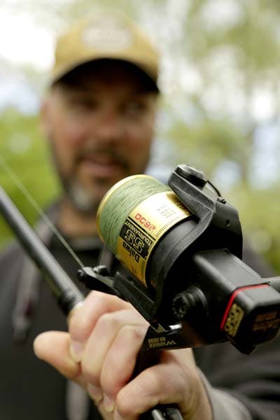 carp surface fishing rod and reel