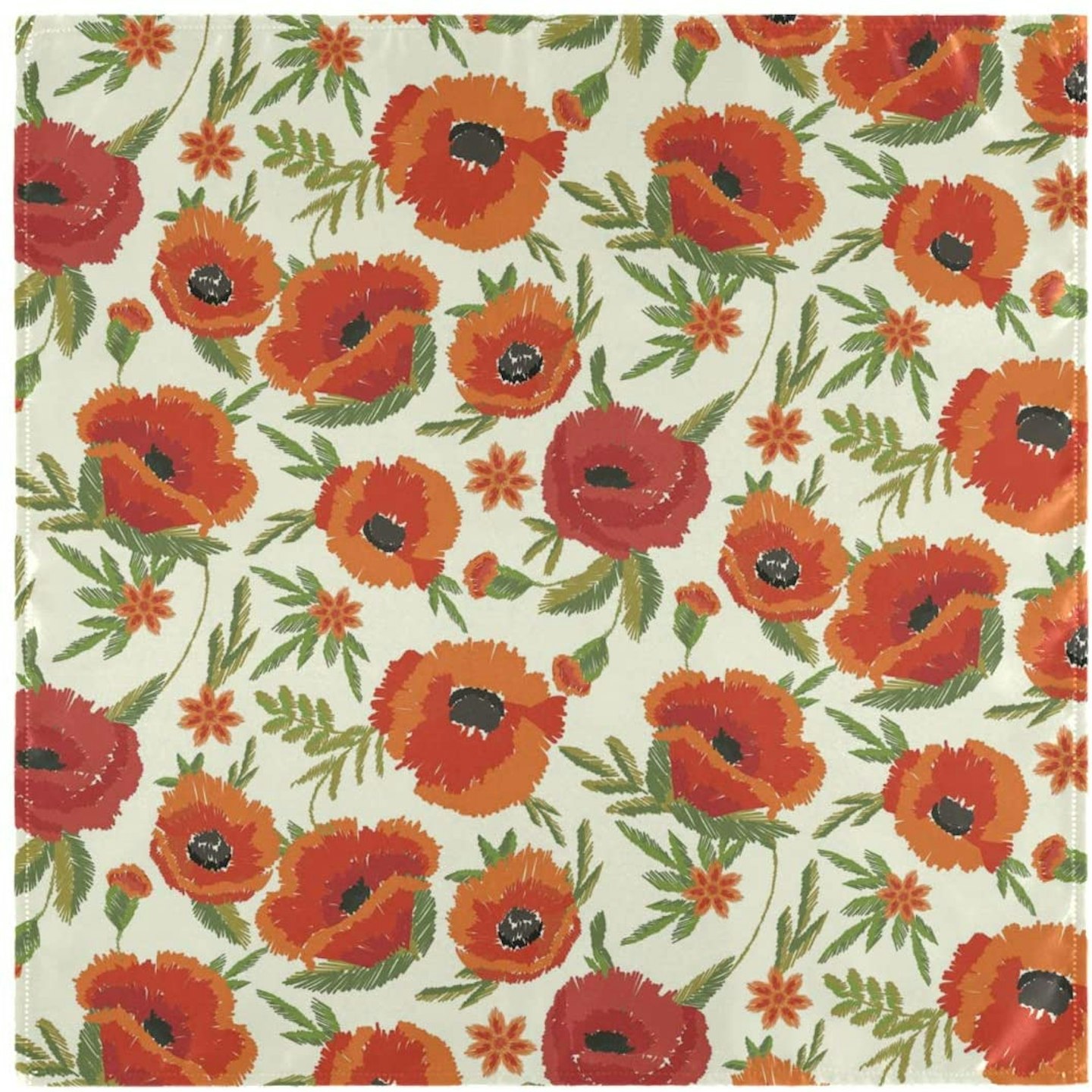 Naanle Poppy Floral Cloth