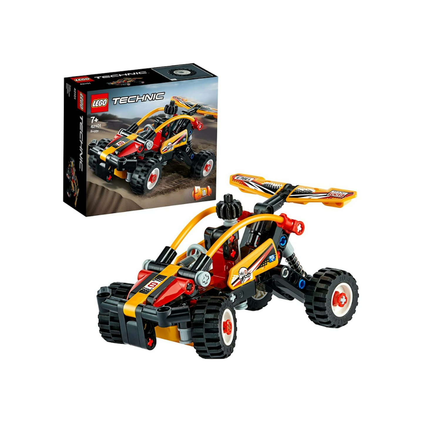 LEGO Technic Buggy to Racing Car 2in1 Building Set, Off Road & Race Vehicles Collection