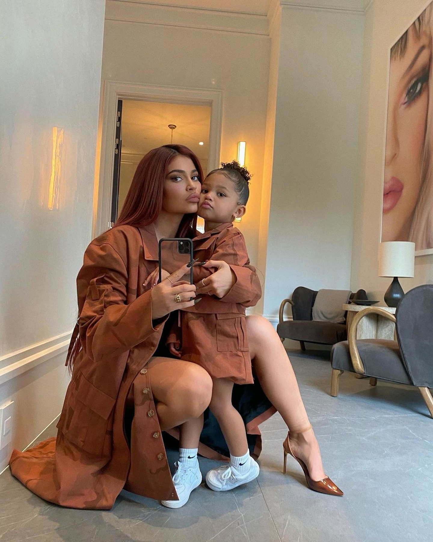 Kylie Jenner and Stormi