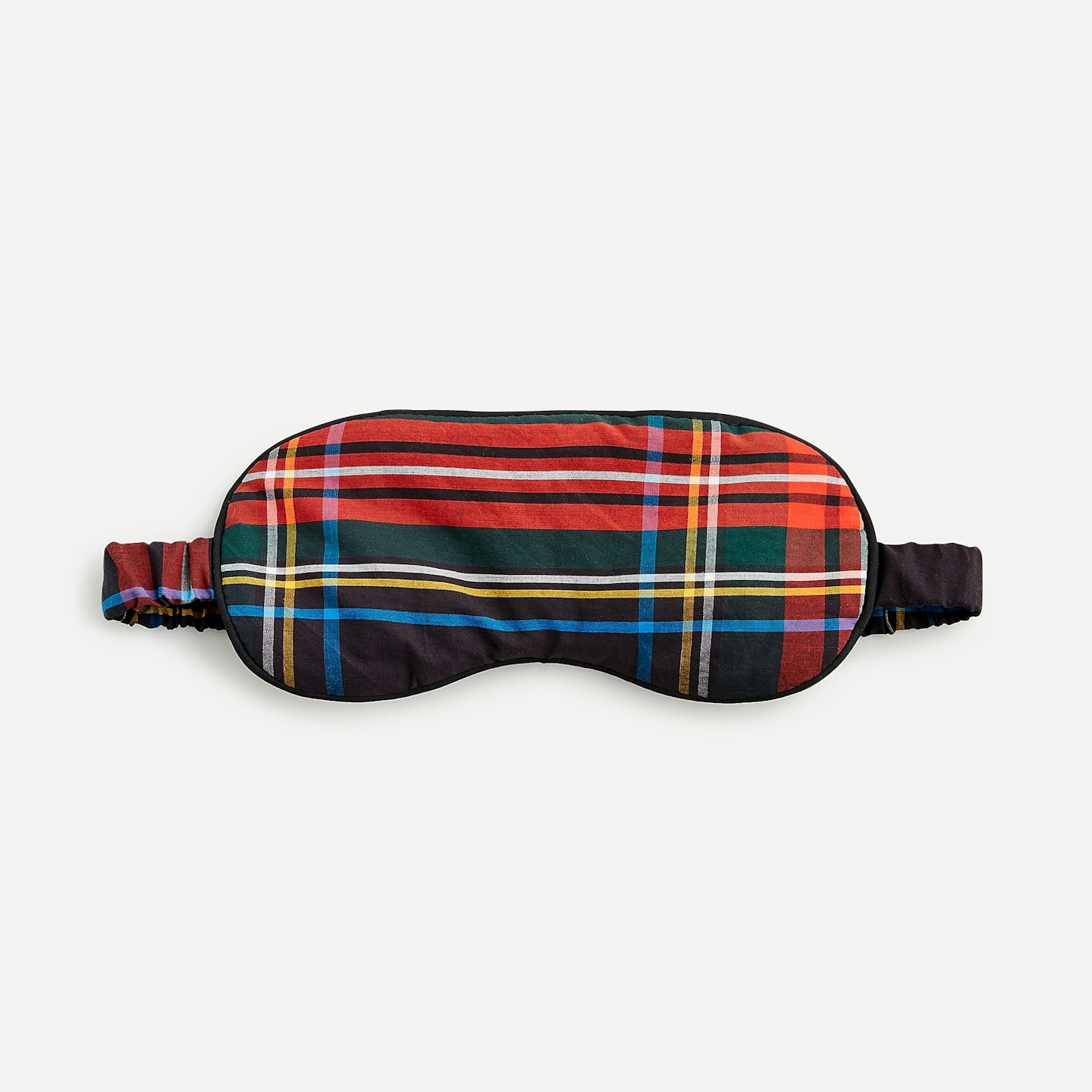 J.Crew, Cotton Poplin Eye Mask In Stewart Tartan, WAS £27 NOW £13