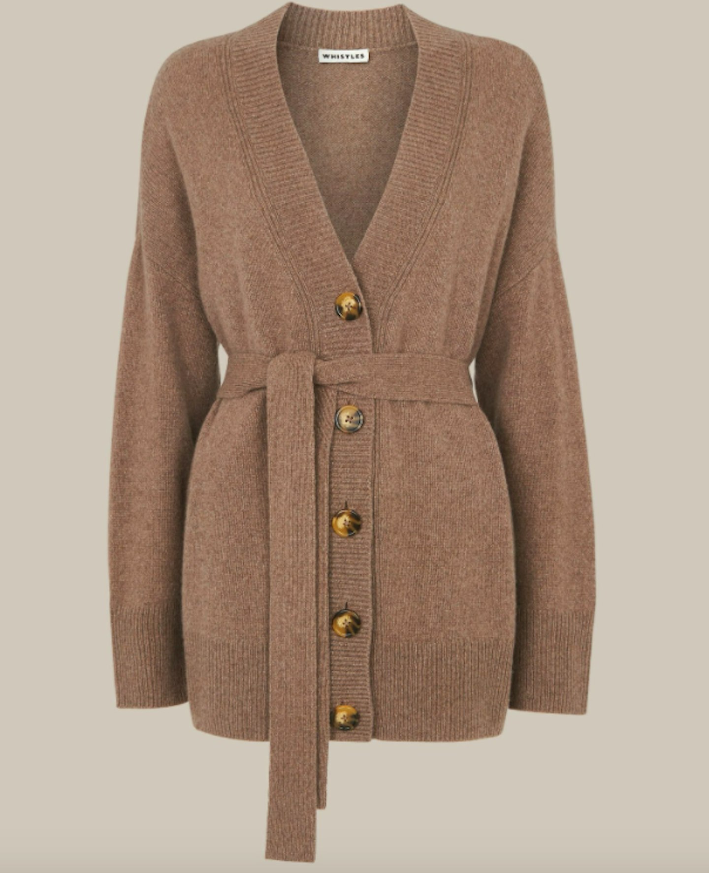 Whistles, Belted Cashmere Cardigan, WAS £249 NOW £185