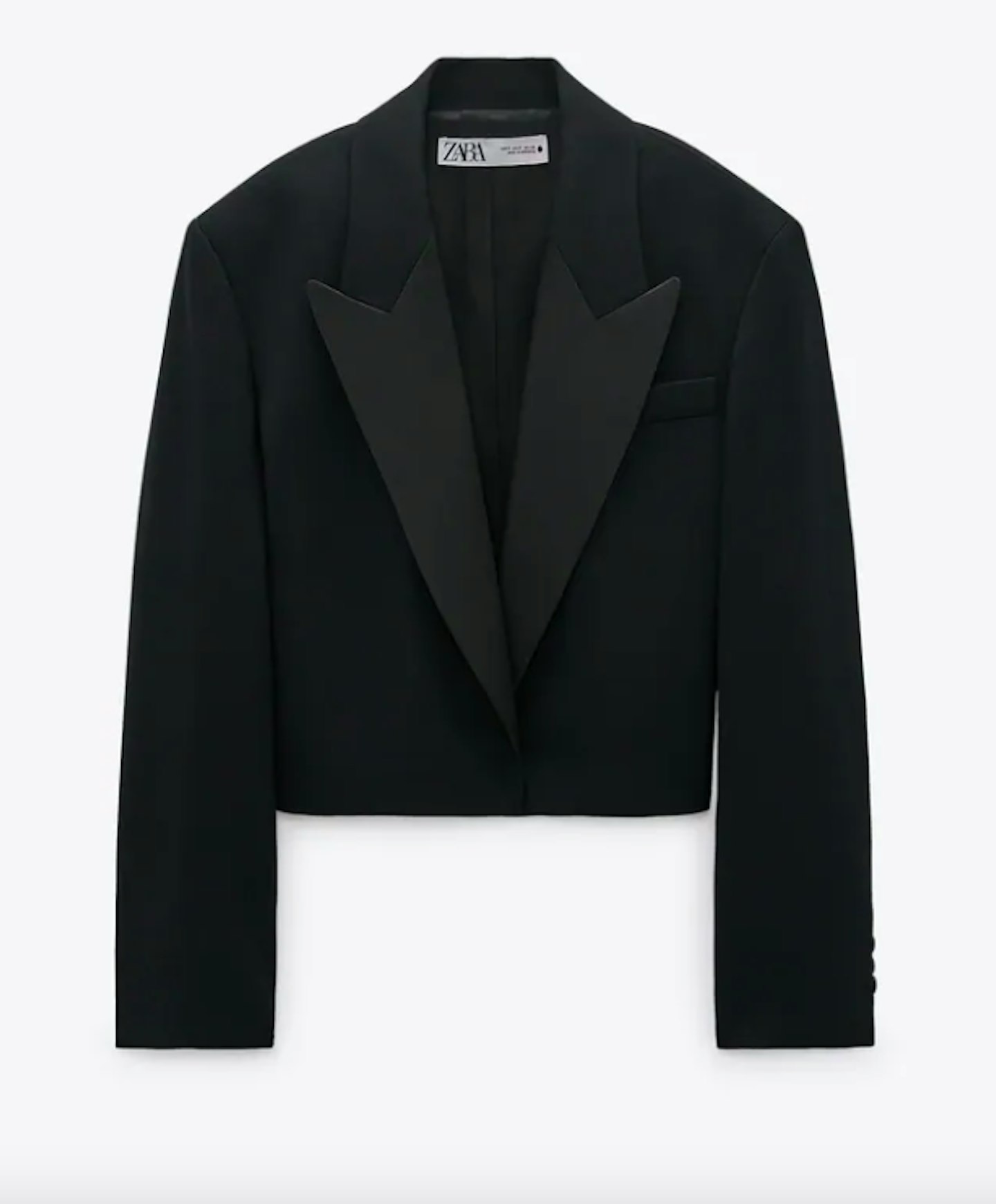 Zara, Oversized Cropped Blazer, £69.99