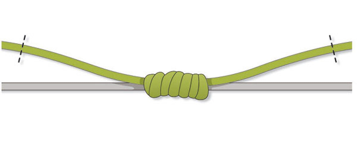 Elastic Cord 1/16 Style 80 Loop w/ Knot