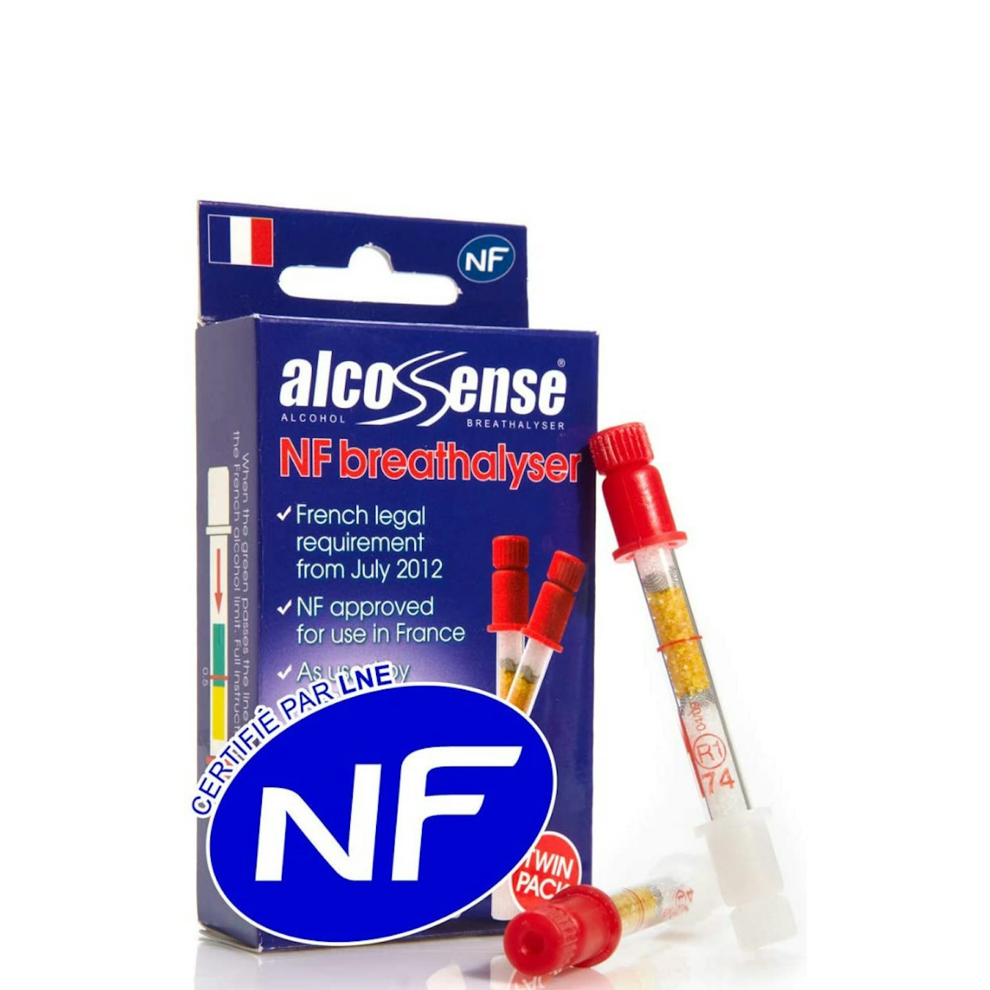 AlcoSense French NF Certified Breathalysers