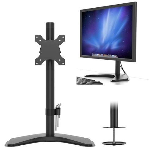 The Best Monitor Stand Top Picks For, Bontec Dual Lcd Monitor Desk Mount