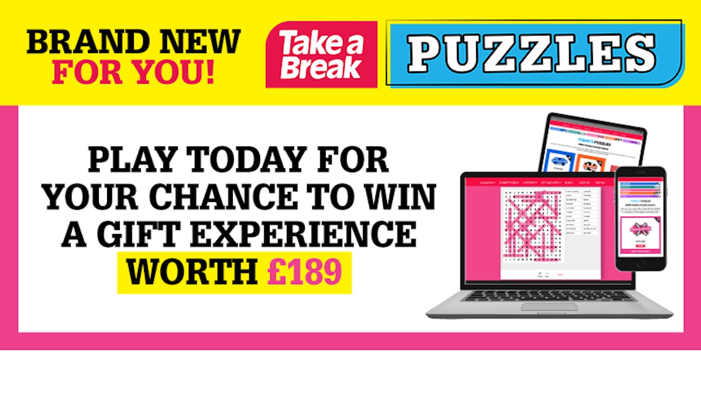 Love Puzzles? Play online now with Take a Break for the chance to win a  Tinggly gift experience!, Magazine