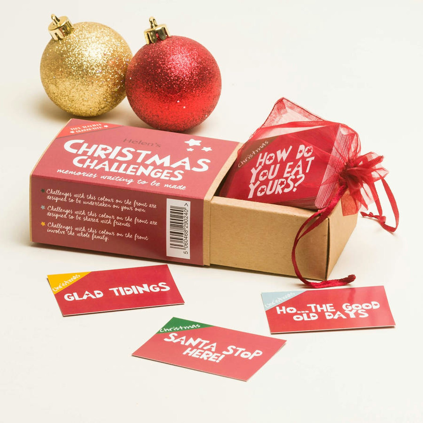 Personalised Christmas Challenges Game