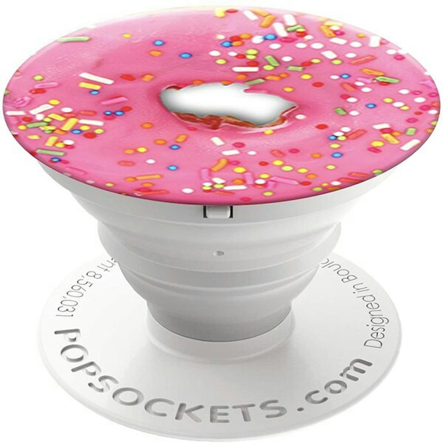 Pink donut popsocket