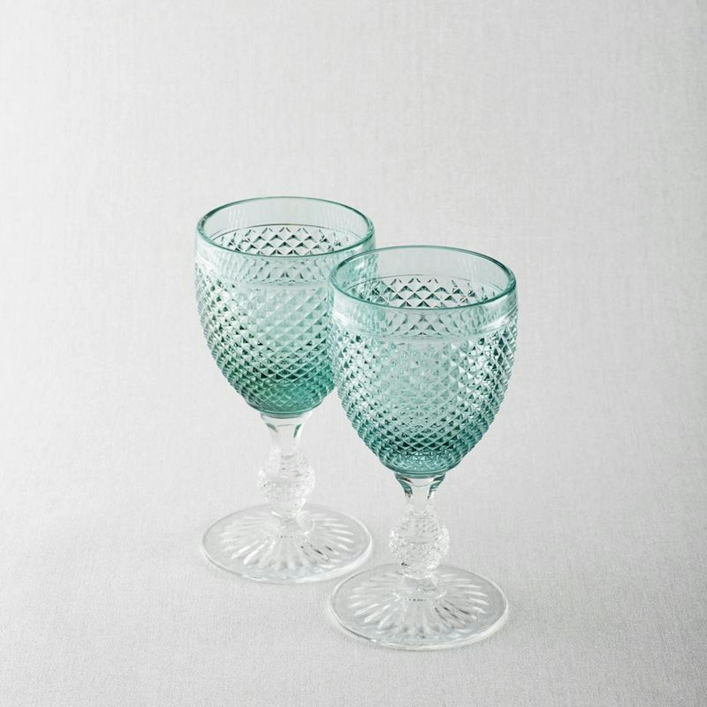 Maison Margaux, Set of 2 Green Top Glasses, £40