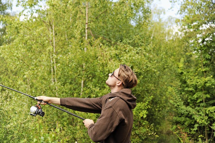 securing two piece fishing rods