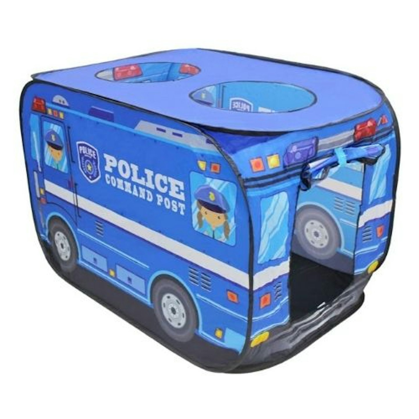 deAO Police Truck Foldable Play Tent