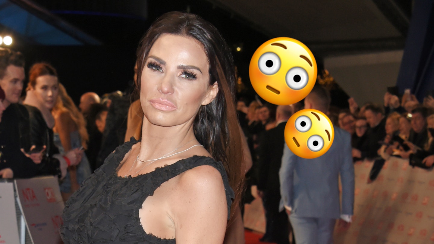 katie price botched ear piercing