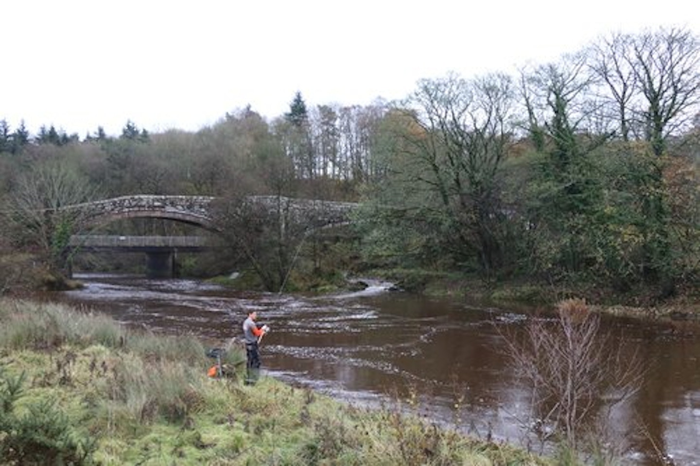 The River Irthing is a top Cumbria fishing spot 