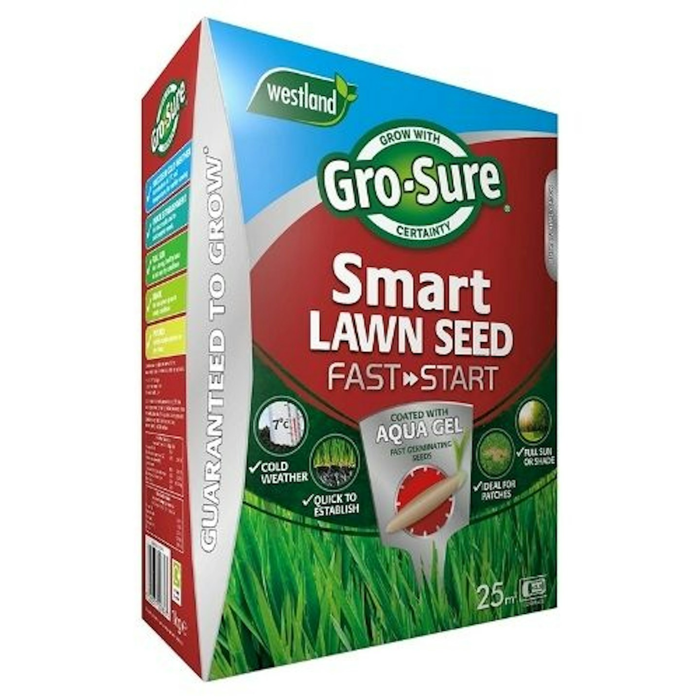 Gro-Sure Aqua Gel Coated Fast Start Smart Grass Lawn Seed