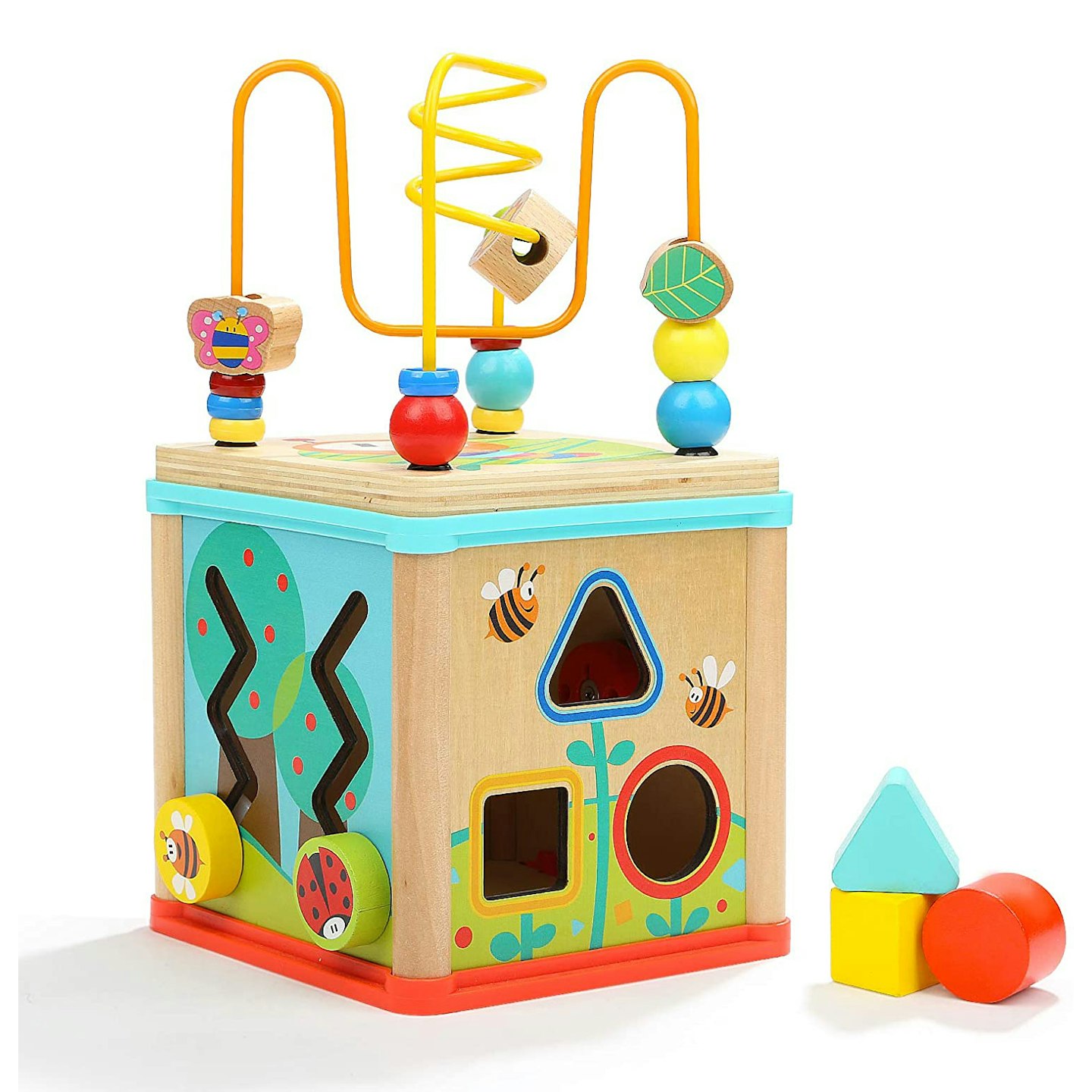 Top Bright Educational Activity Cube