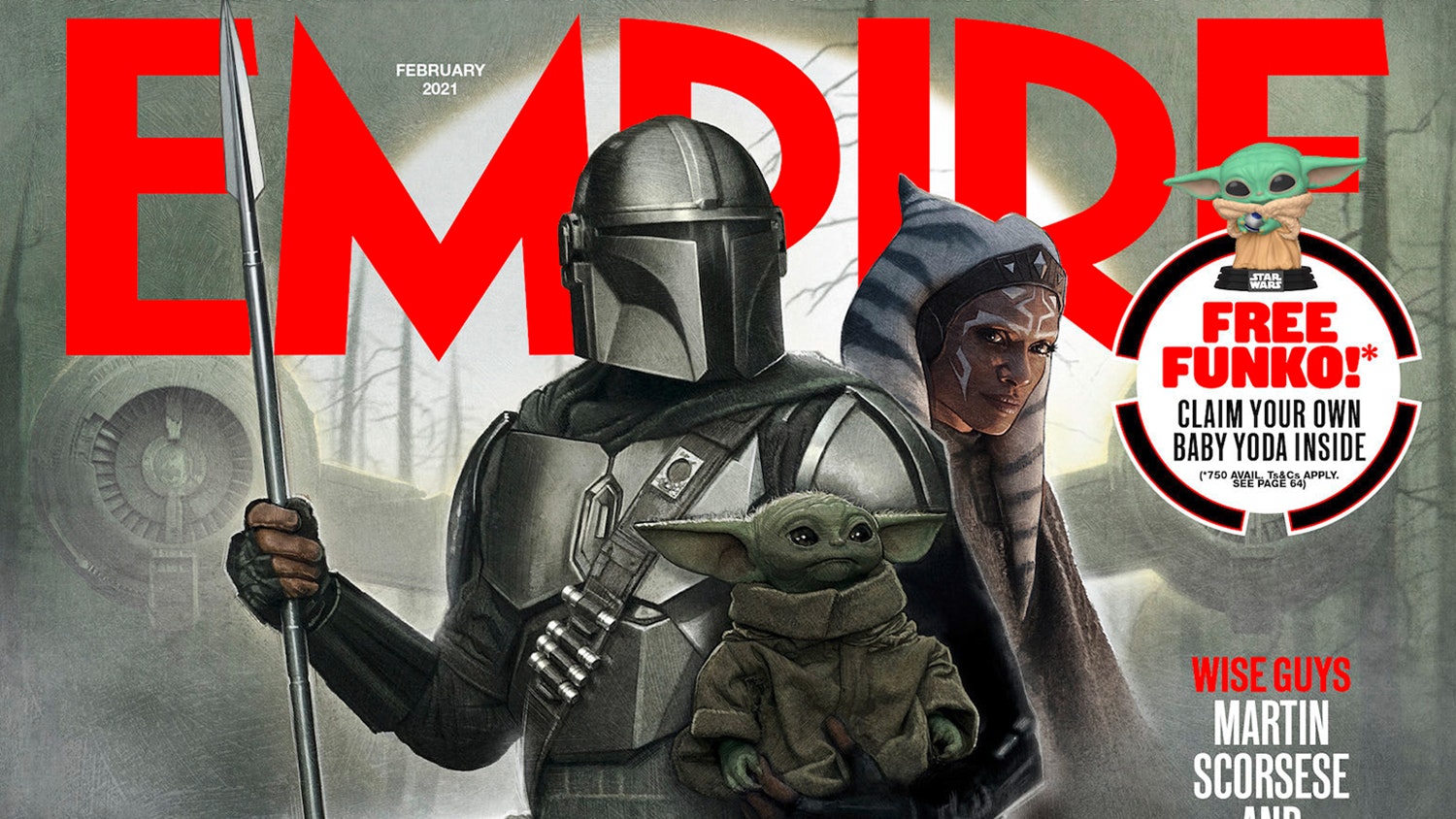 Mandalorian And Baby Yoda by Martin Friend