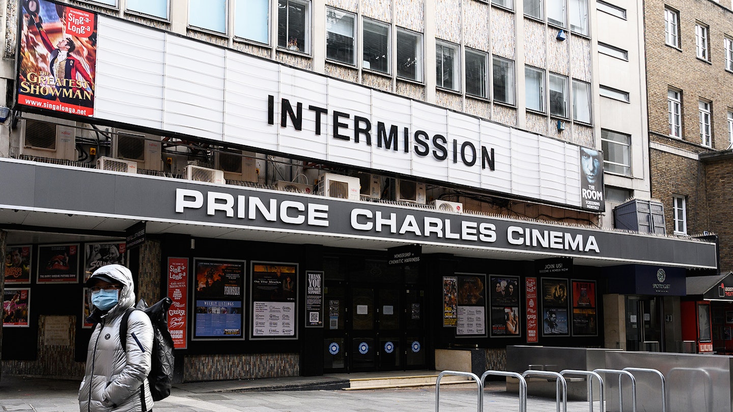 The Prince Charles Cinema – closed in lockdown