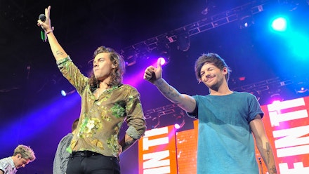 Here's Everything You Need To Know About Louis Tomlinson's Bromance With Harry  Styles | Grazia