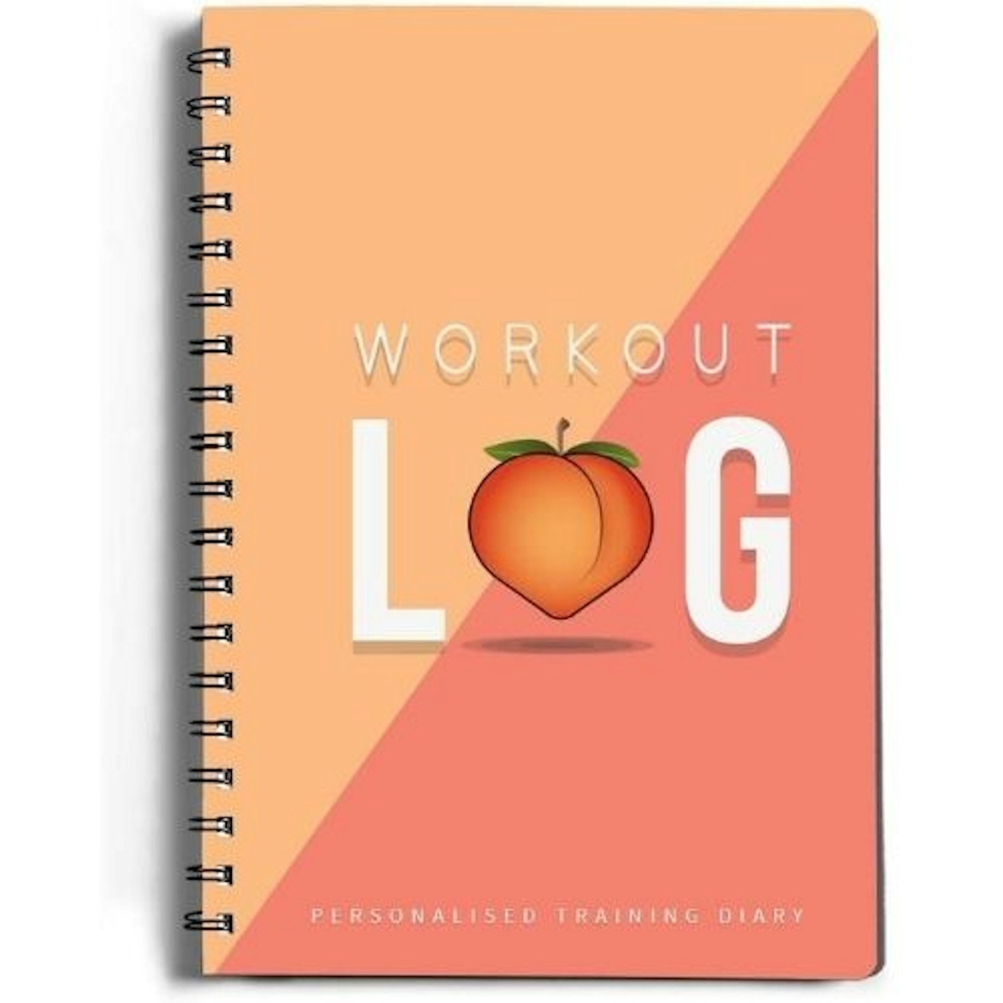 peach workout log training diary