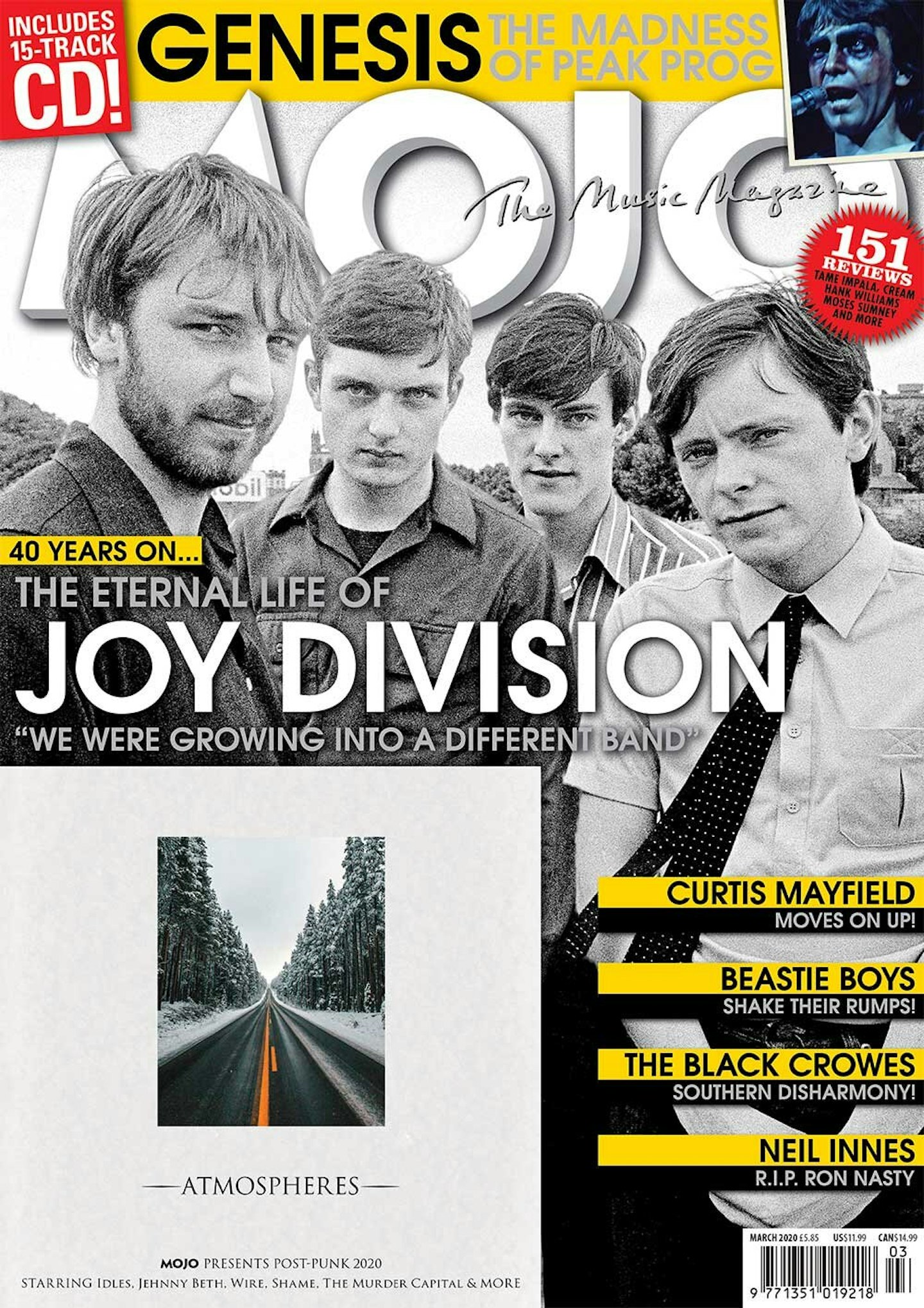 MOJO 316 – March 2020: Joy Division