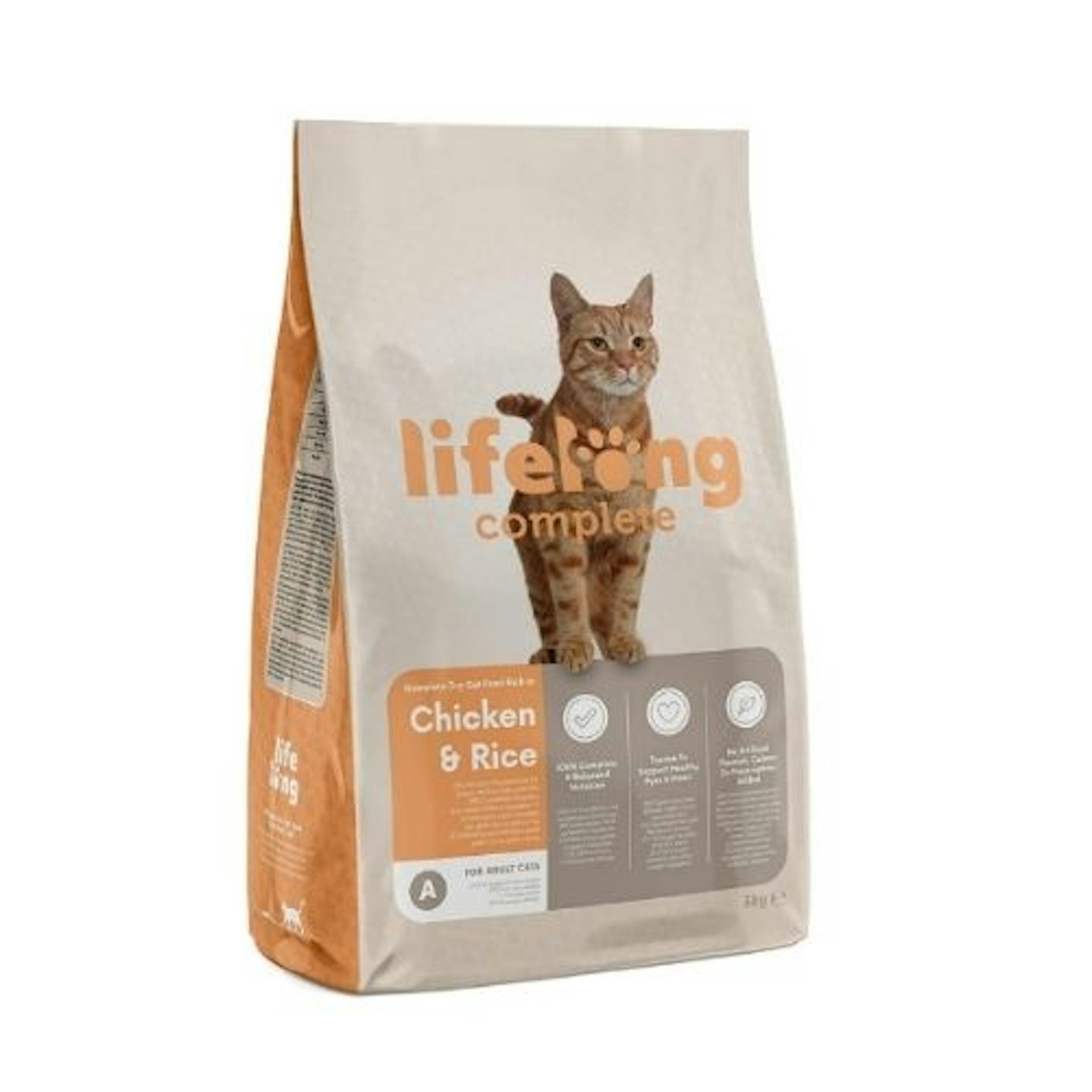 Lifelong Complete dry cat food bag