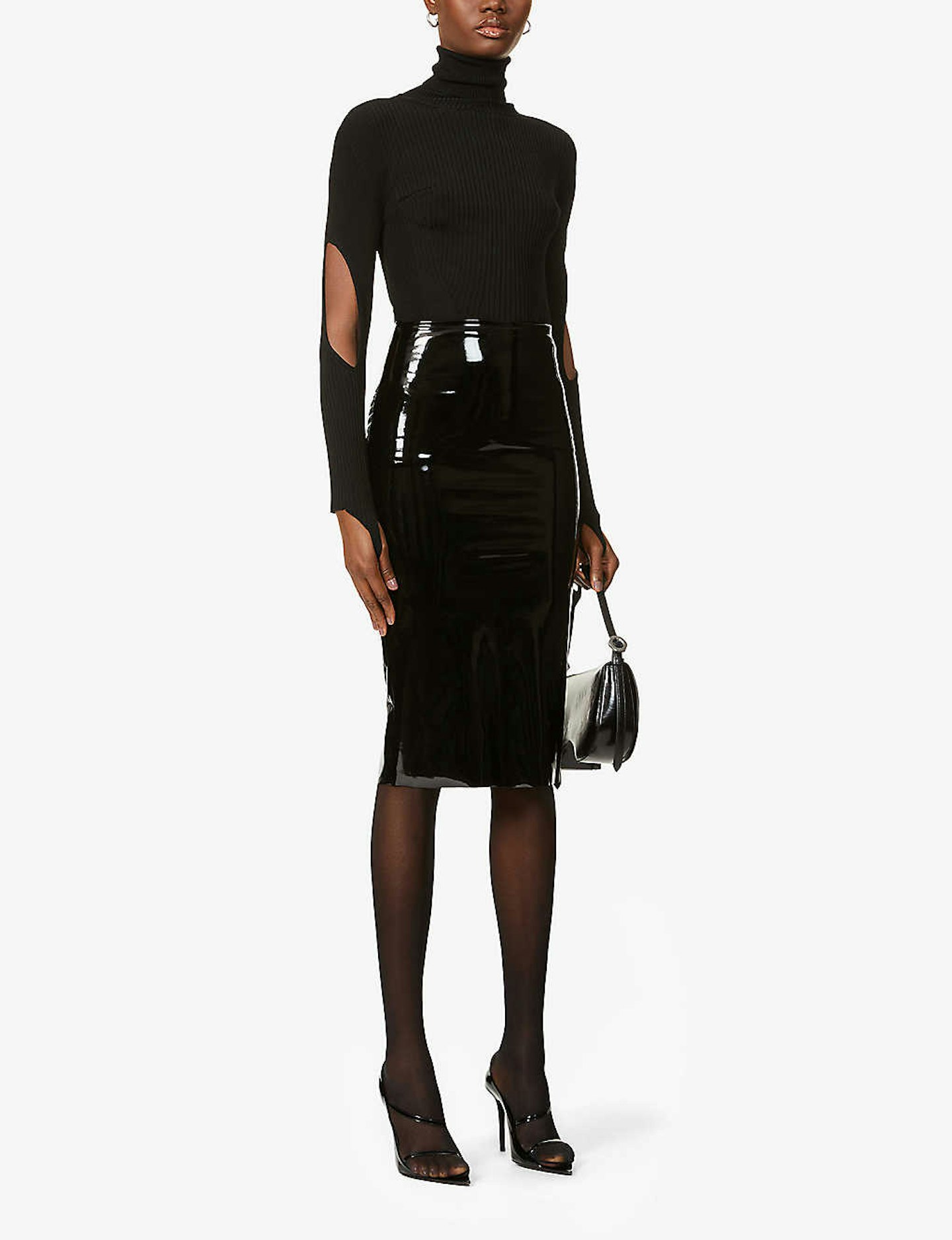 Commando, Patent Midi Skirt, £89 at Selfridges