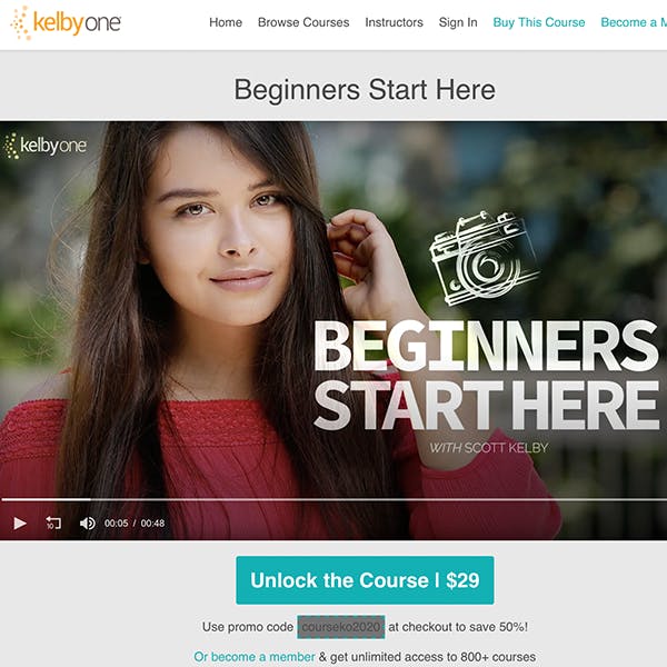 Free Beginner Photography Courses Perfect For Lockdown Tech Whats   6Kelbyone 