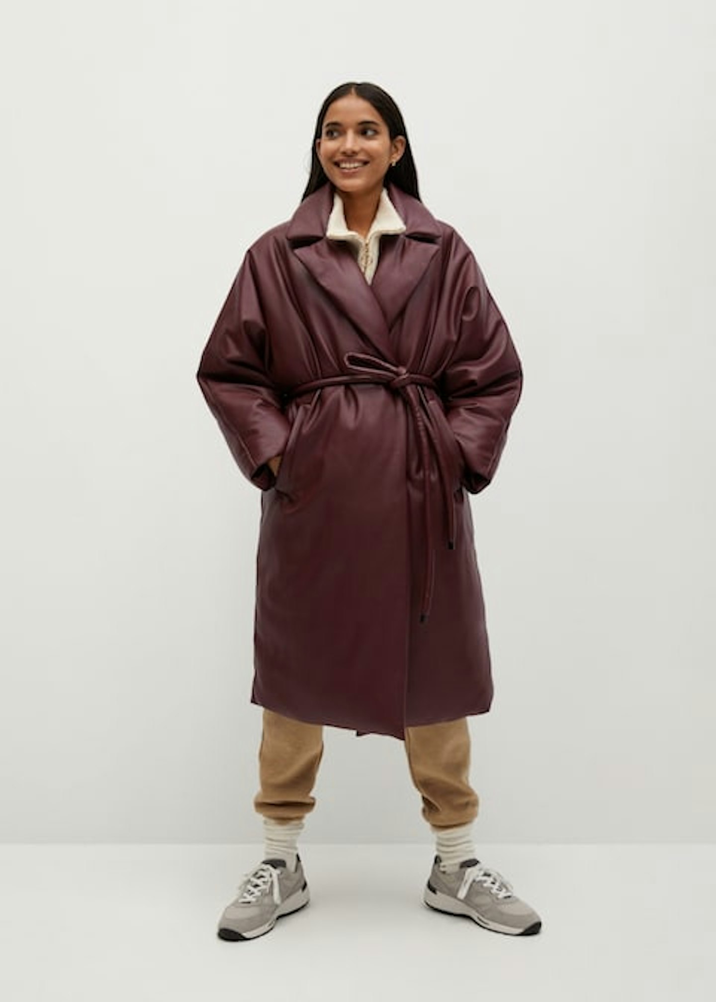 Mango, Oversize Quilted Coat, £119.99