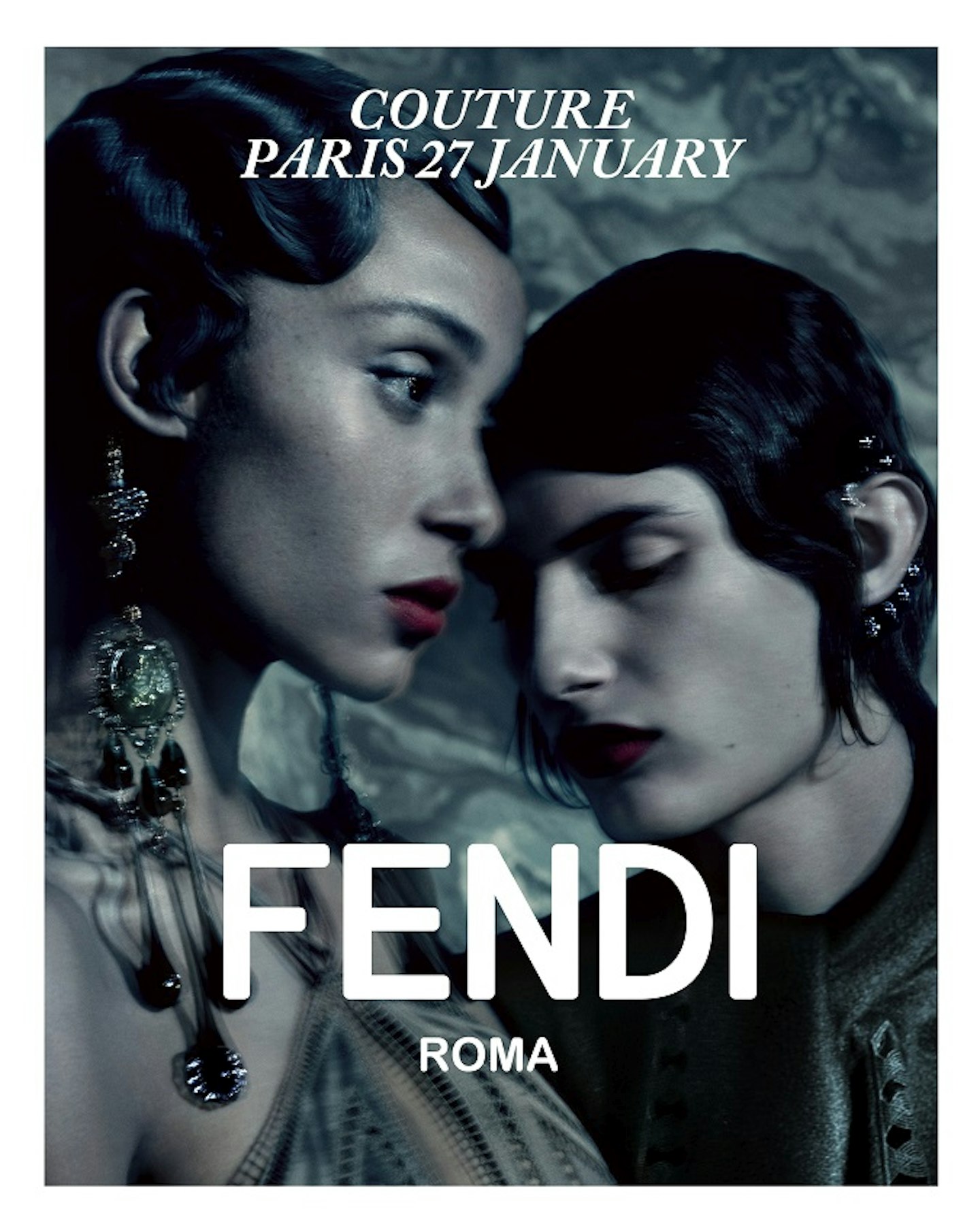 The teaser for Kim Jones' debut Fendi Couture collection