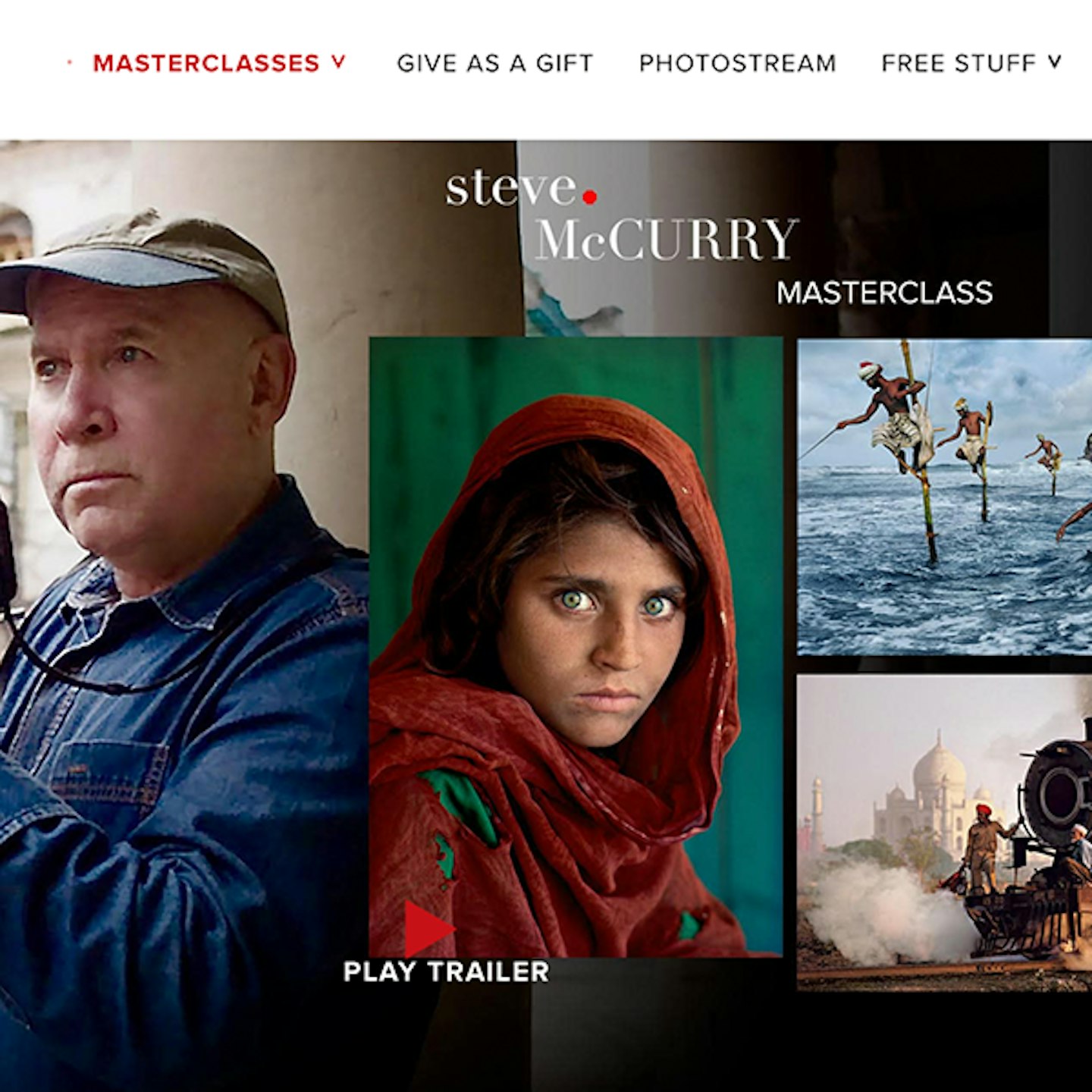 Steve McCurry Environmental Portrait Photography - Masters of Photography