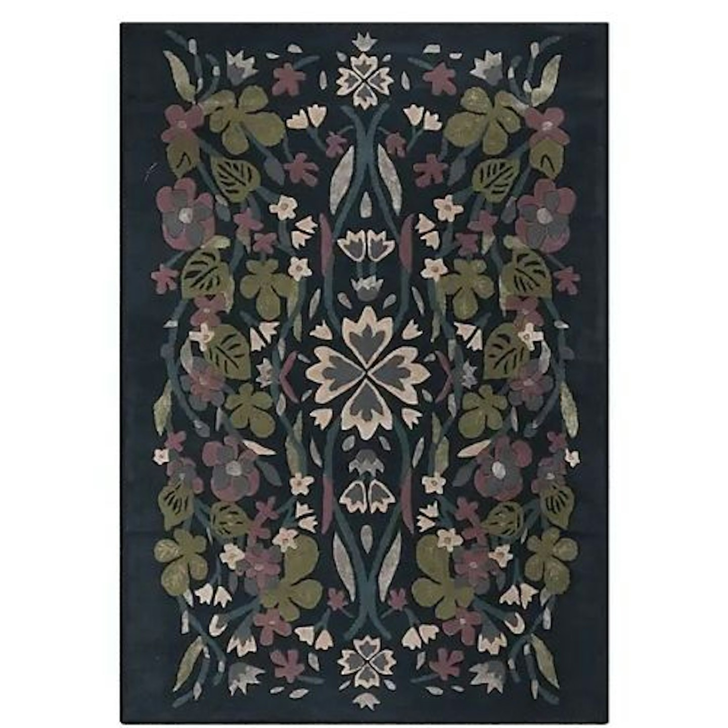 Charlotte Floral Wool Mix Rug