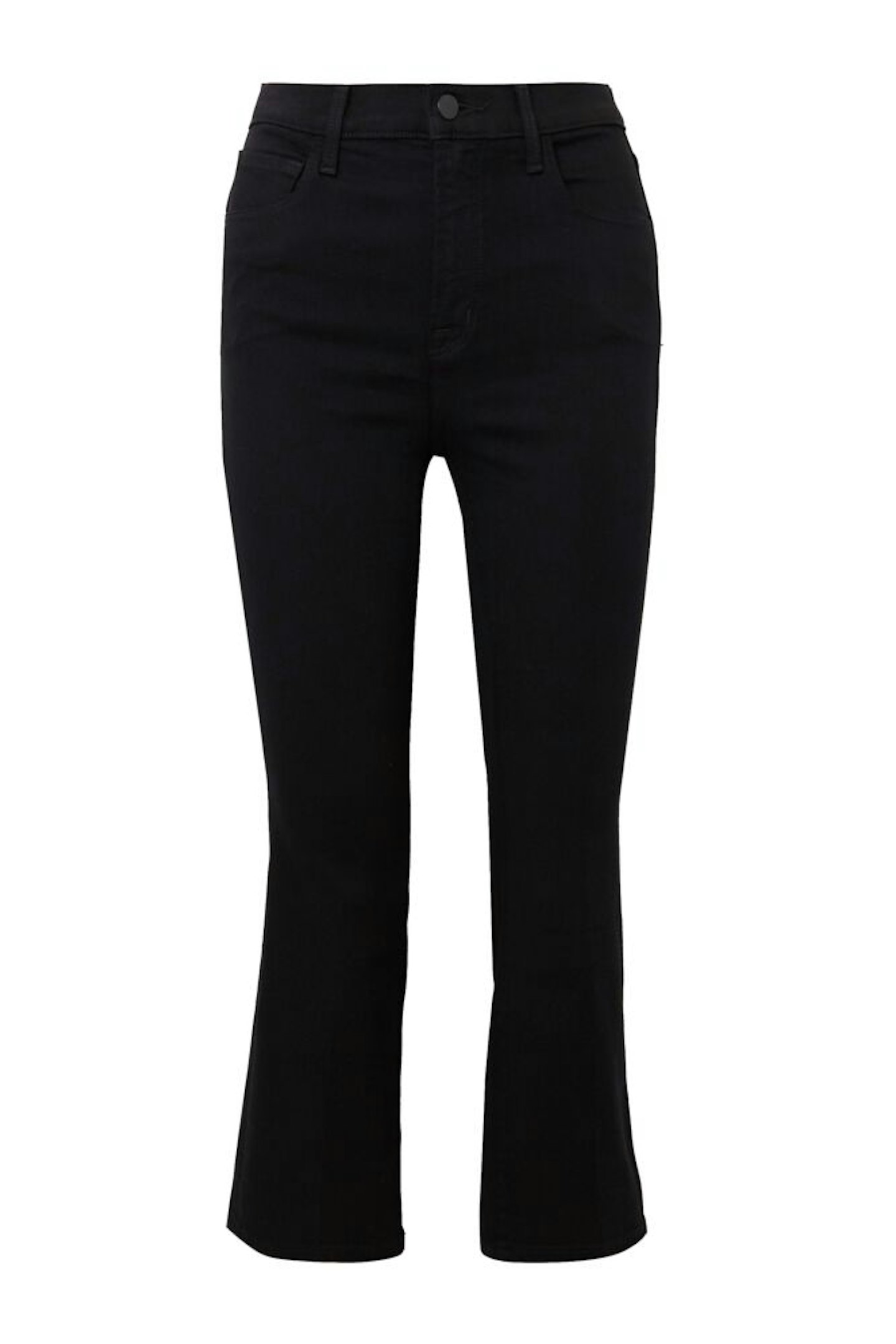J Brand, Franky Cropped High-Rise Boot-Cut Jeans, £225