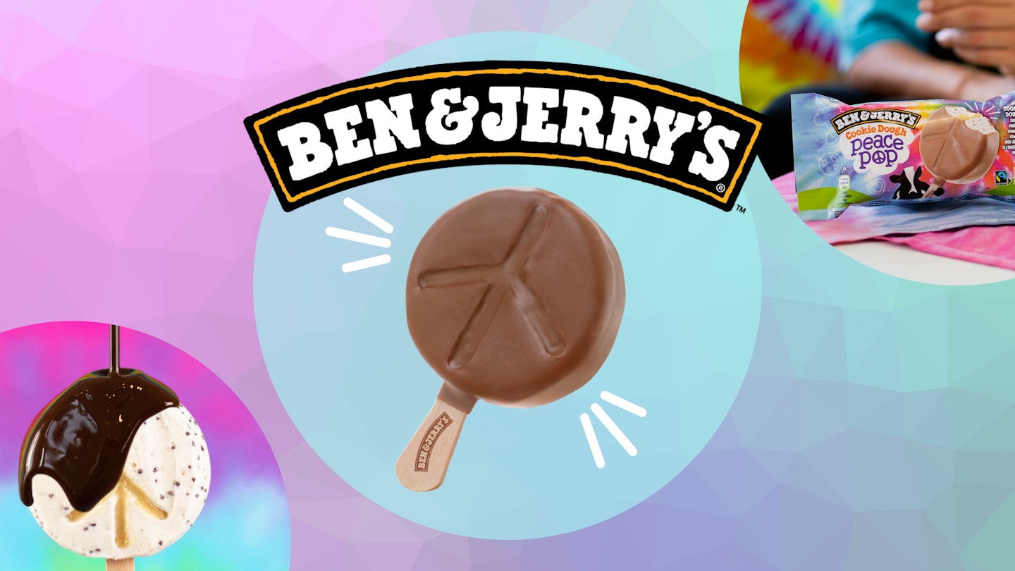 ben and jerry's ice cream on a stick