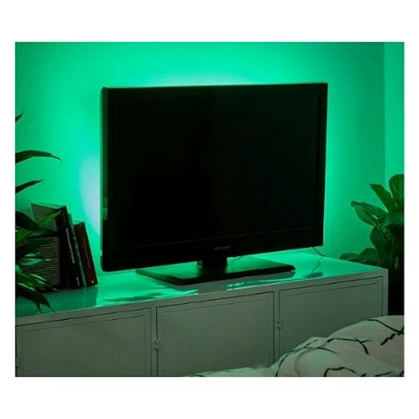 LED Strip Lights behind a TV