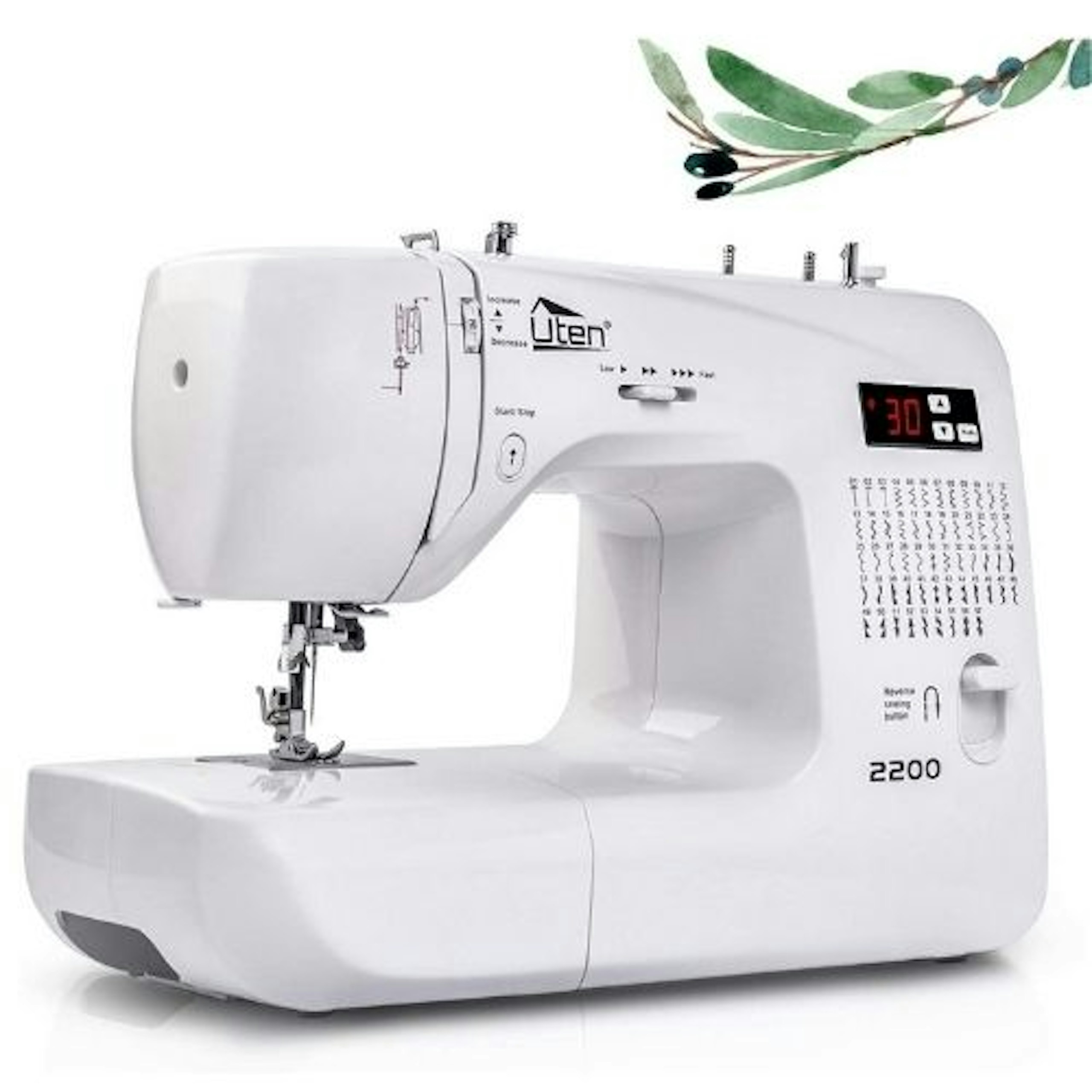 Uten Computerised Digital Sewing Machine