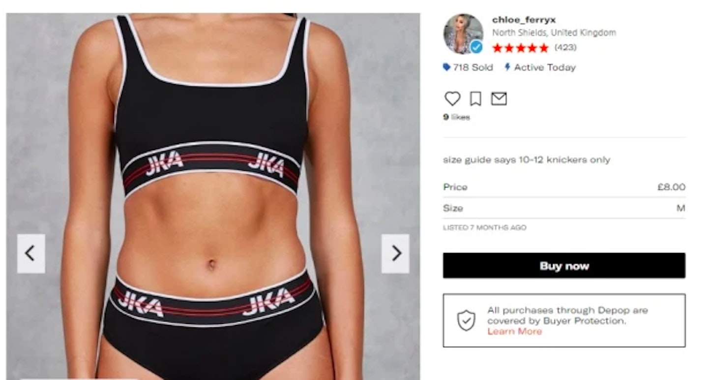 Chloe Ferry Depop