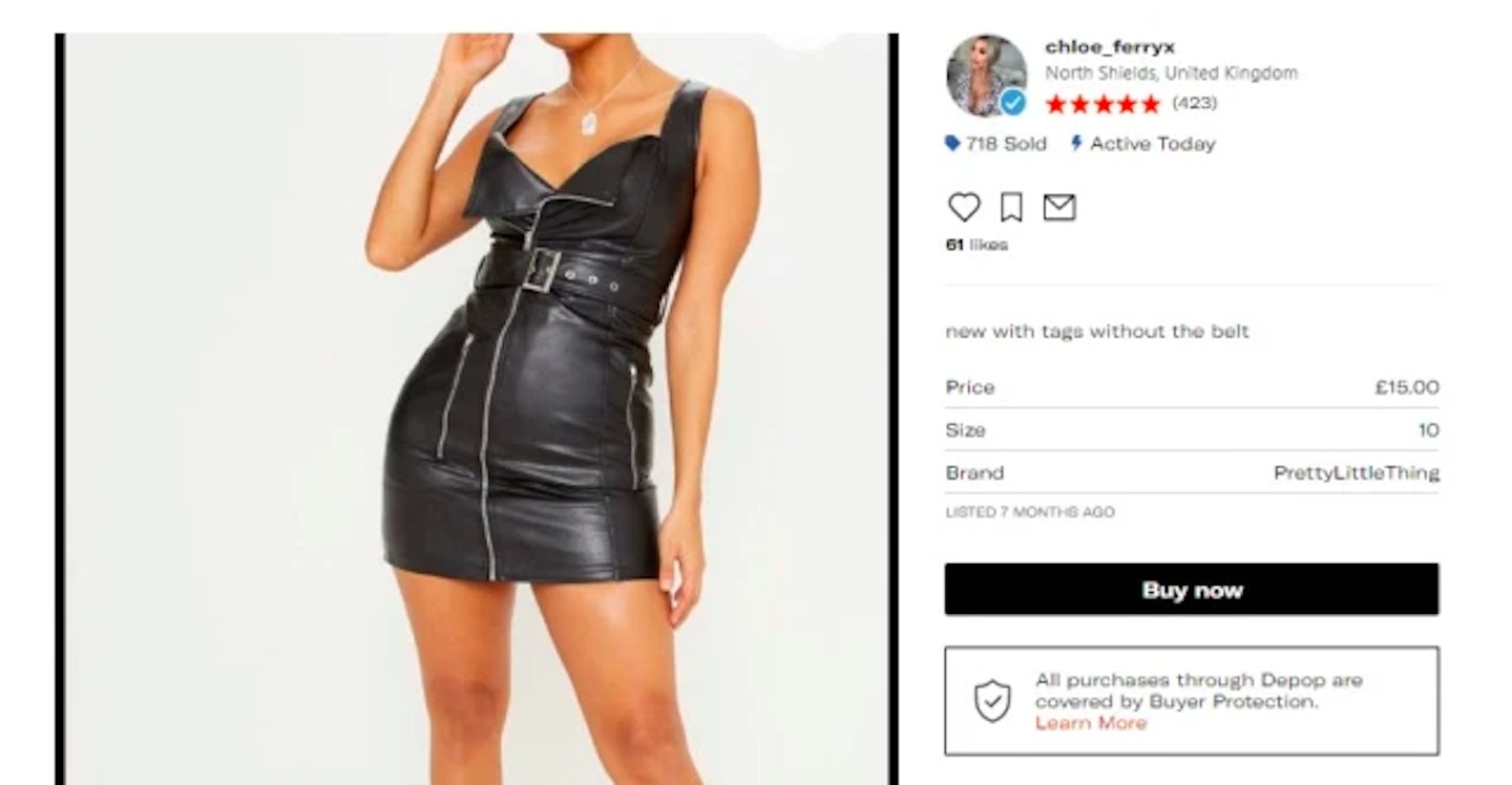 Chloe Ferry Depop