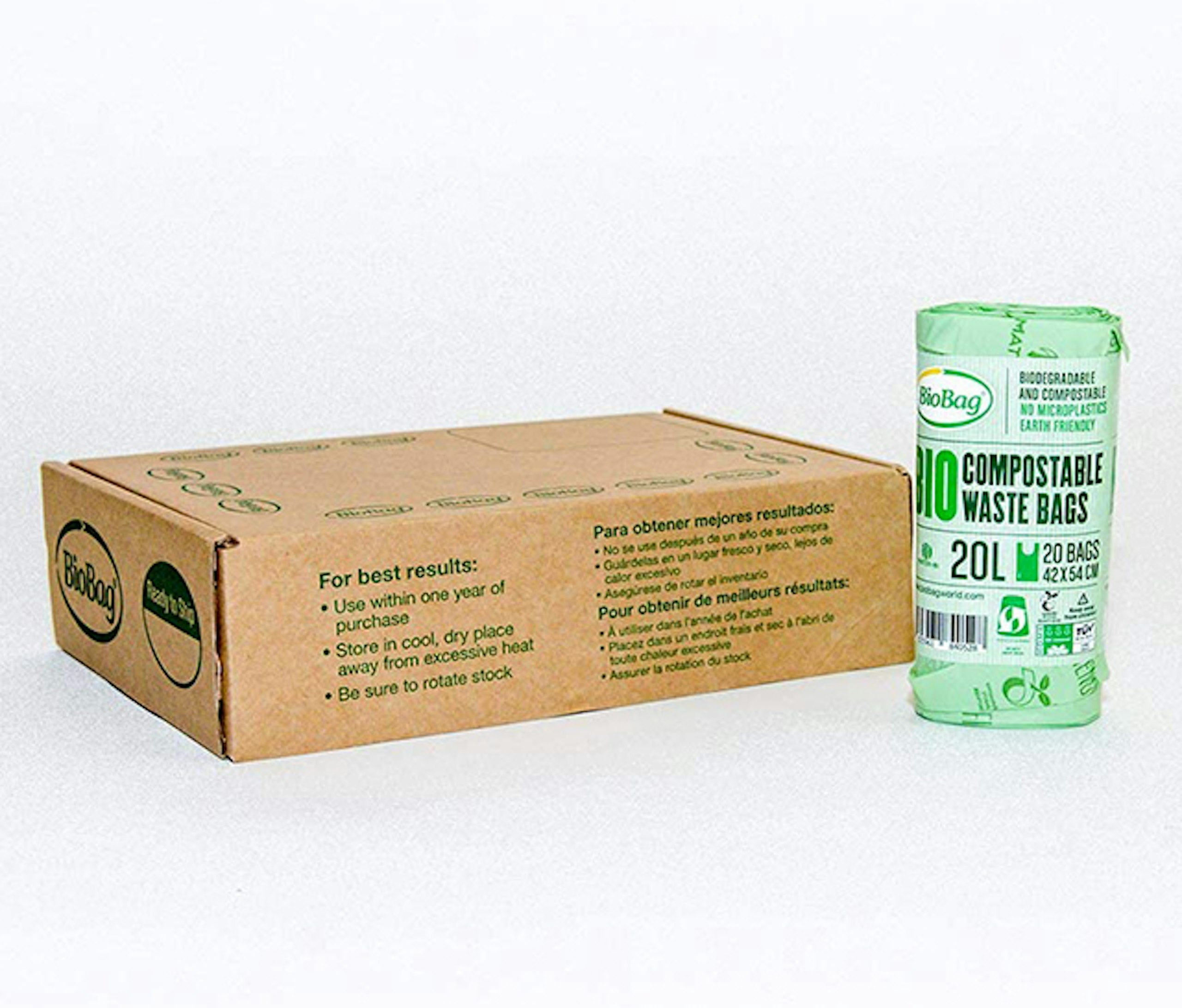 BioBag Compostable Caddy Bin Liners