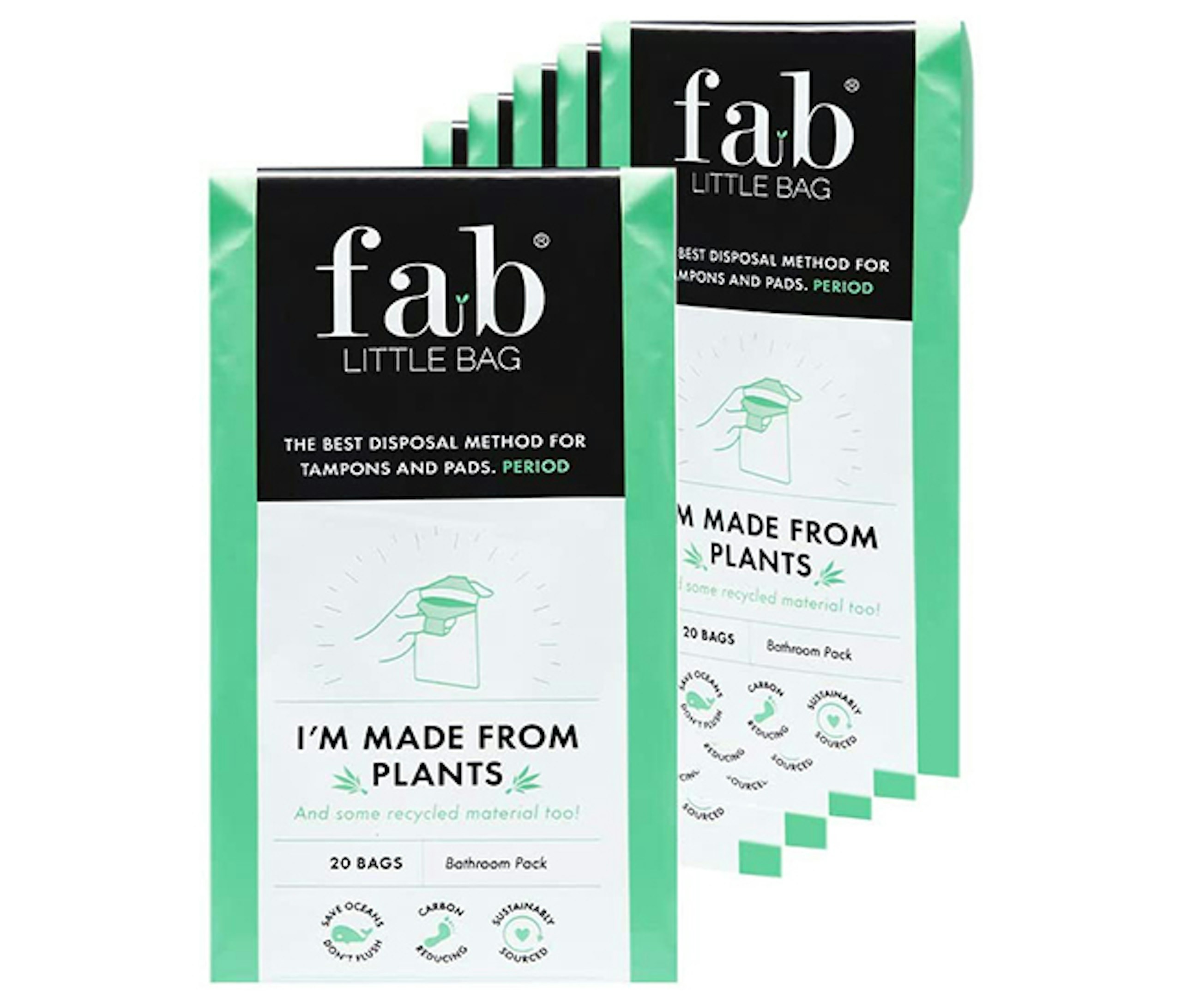Eco-friendly sanitary disposal bags: Fab Little Bag