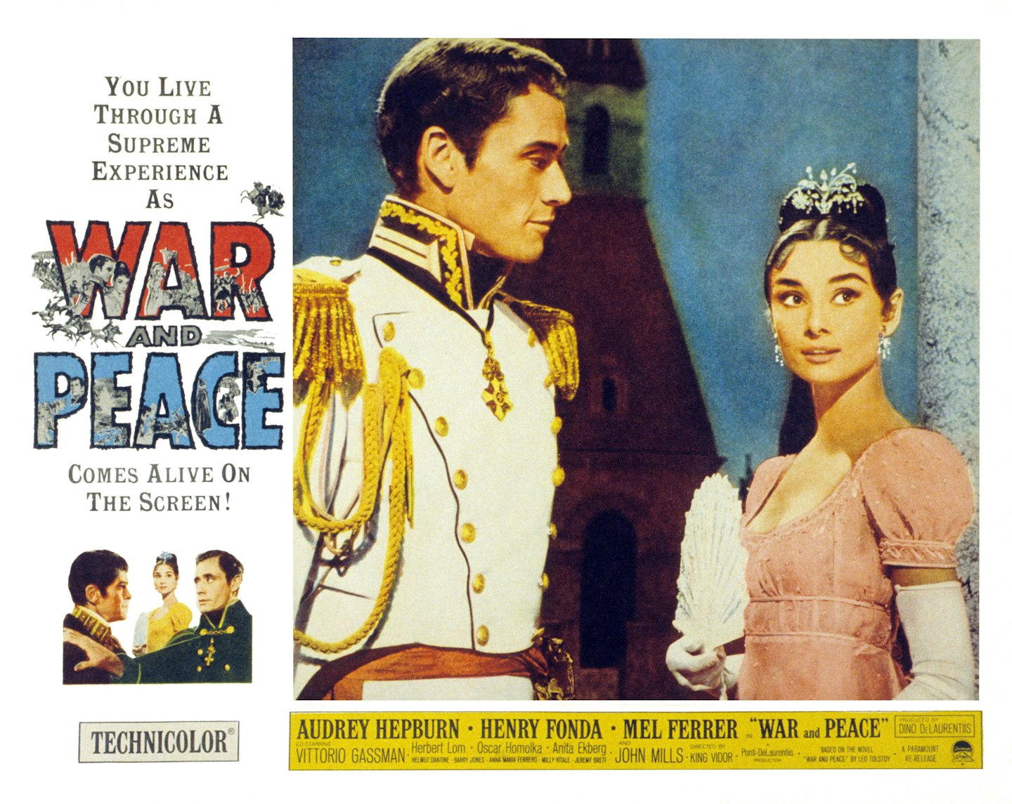 War and Peace Audrey Hepburn