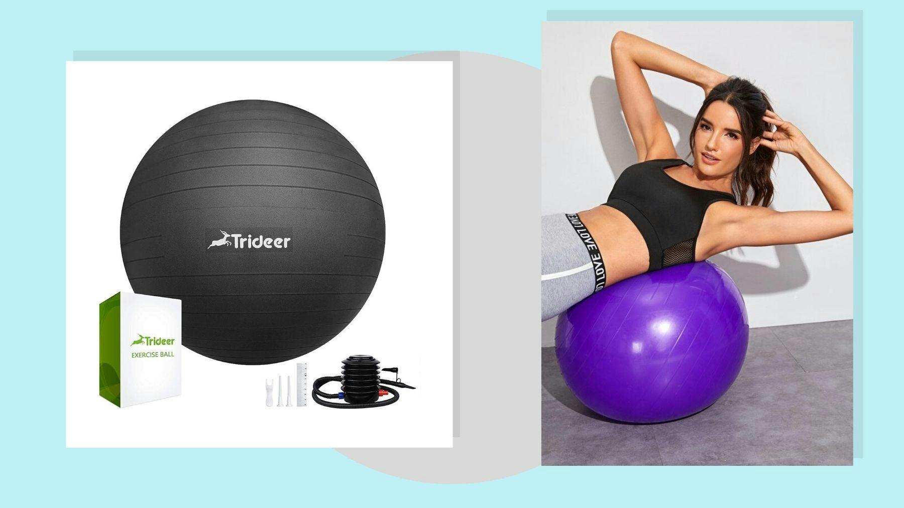 Trideer exercise ball store exercises