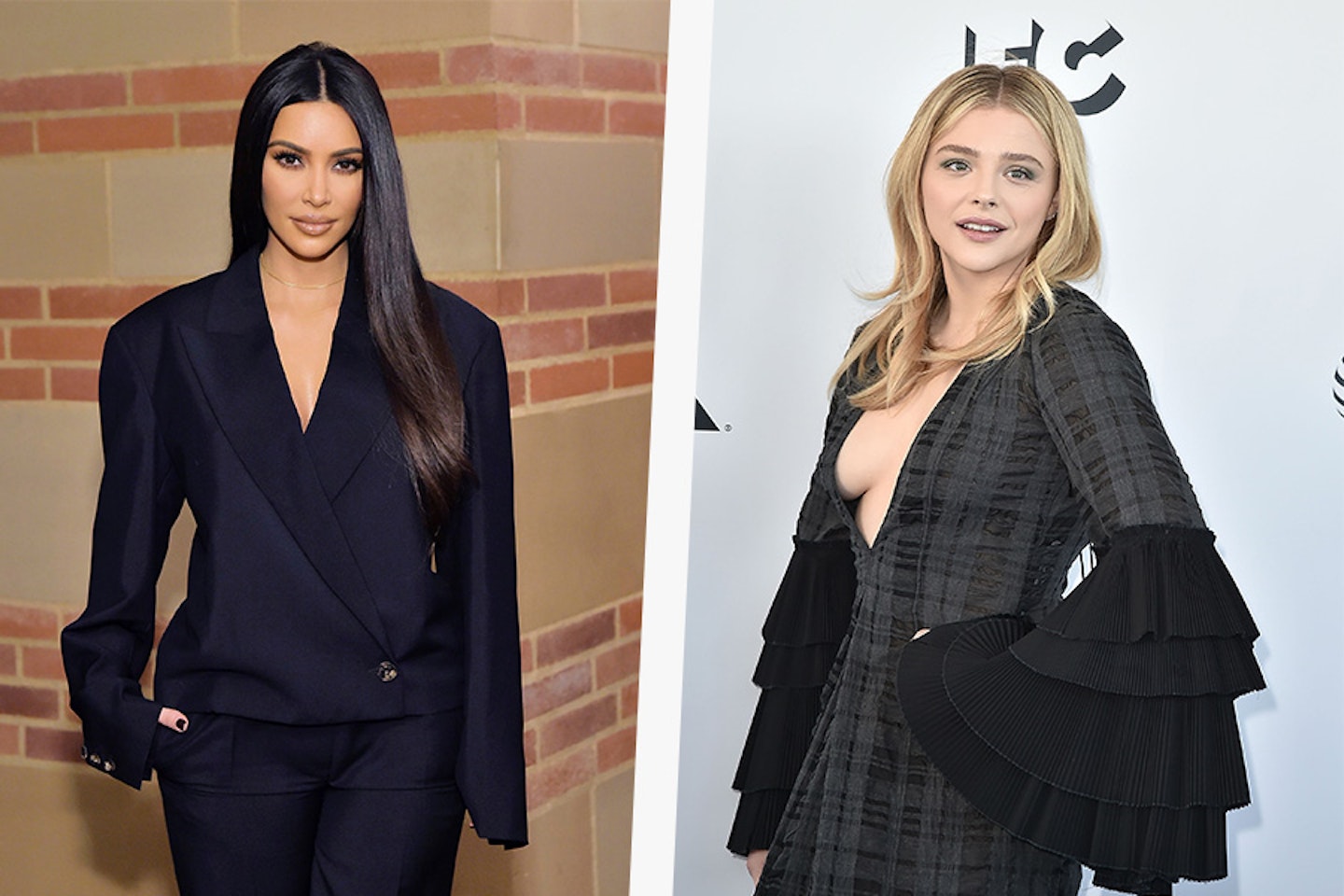 Kim Kardashian West at The Promise Armenian Institute Event Chloe Grace Moretz at the Film independent spirit awards