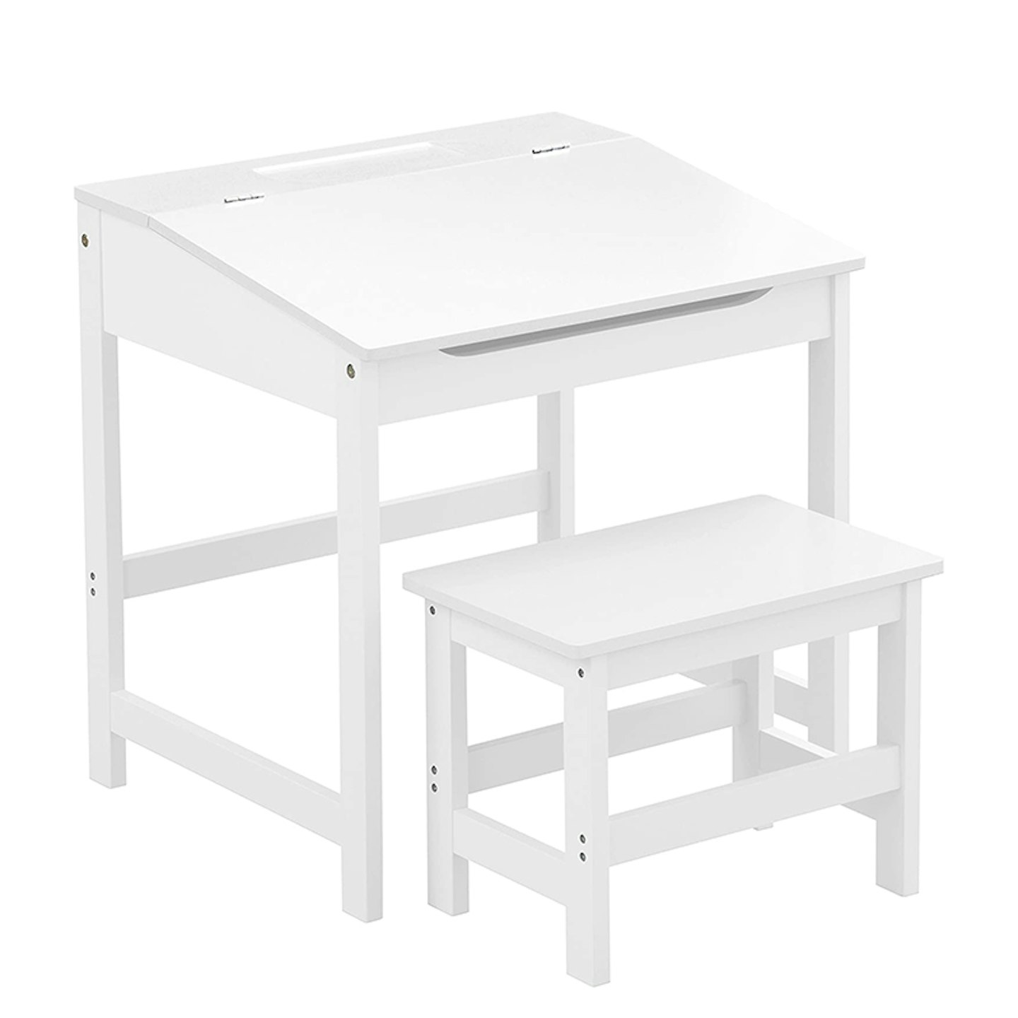 Premier Housewares white Childrens Table And Chair Set