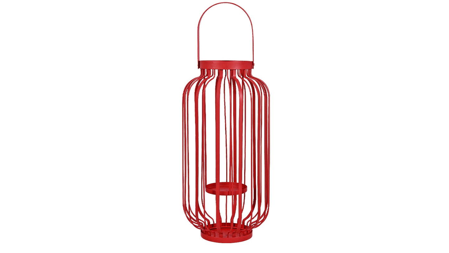 red wire lantern