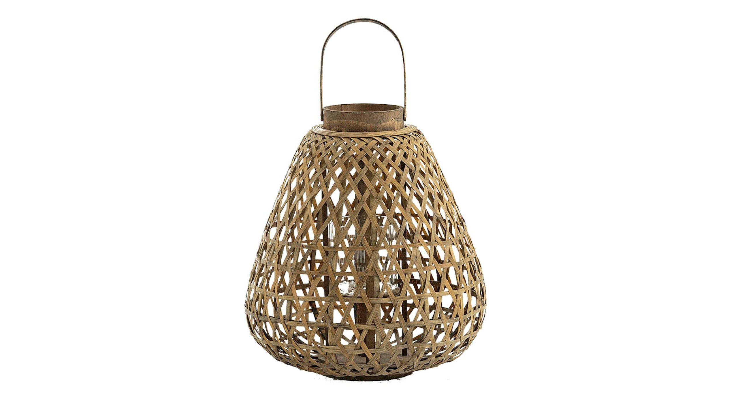 rattan natural lantern