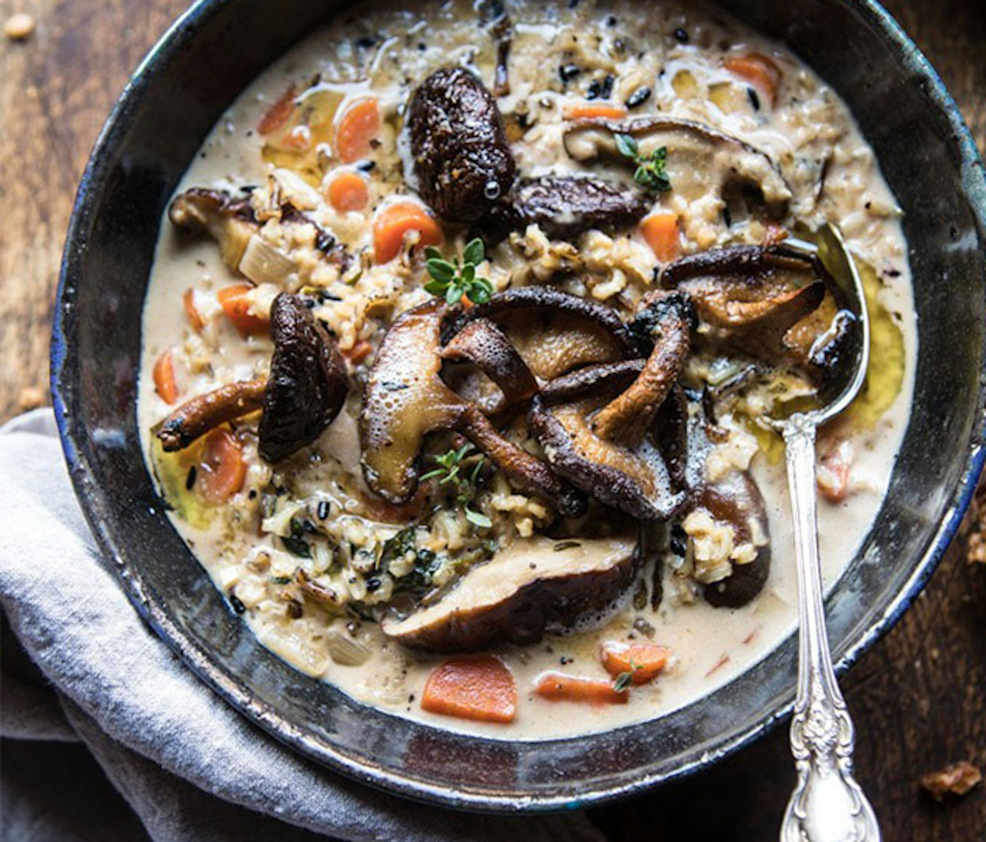 wild mushroom soup